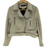 ザラ ZARA スエード ダブル ライダース ジャケット レディース import:M