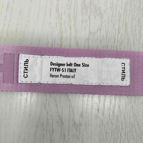 ヘロンプレストン HERON PRESTON バックルデザインベルト メンズ