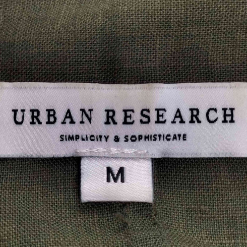 アーバンリサーチ URBAN RESEARCH 高機能リネンスタンドブルゾン メンズ JPN:M