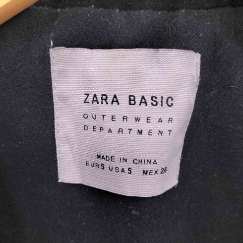 ザラ ZARA WOMAN ウール ロング 1B チェスターコート レディース import:XS