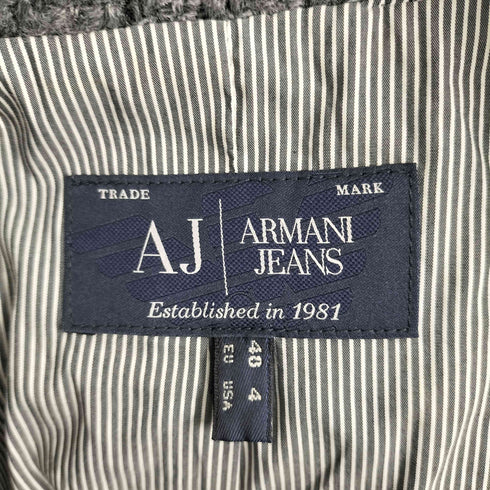 アルマーニジーンズ ARMANI JEANS ツイードジャケット レディース EUR:40