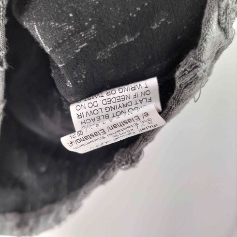 クロップドタンクトップ フード付き グランジ レディース import:S