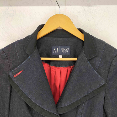 アルマーニジーンズ ARMANI JEANS デニムテーラードジャケット レディース EUR:40