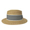 カシラ CA4LA ボーダー柄 麦わらカンカン帽 レディース JPN:M