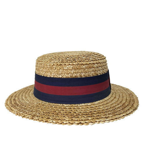 Denton Hats 英国製 天然草木 麦わら カンカン帽 メンズ JPN:M