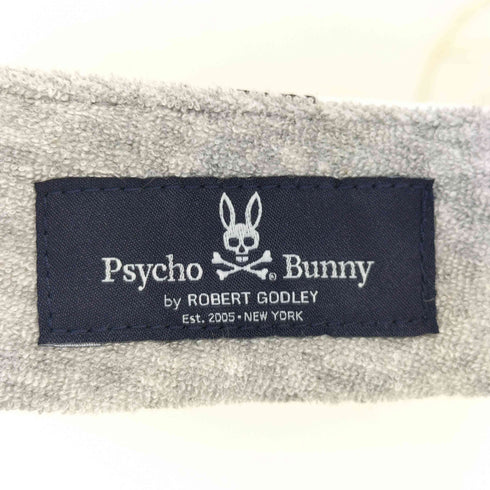 サイコバニー Psycho Bunny ロゴ 総柄 サンバイザー レディース