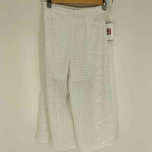 エムエスジーエム MSGM レース デザイン ワイドパンツ レディース EUR:38