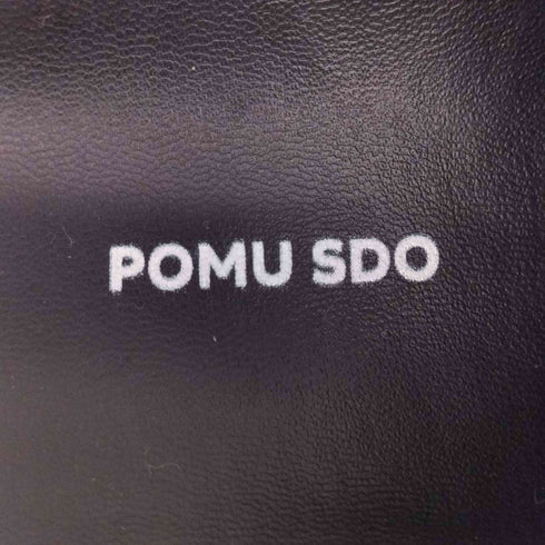 POMU SDO ダメージ加工 スエード ミュール サンダル メンズ EUR:39