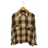 アロー ARROW 60-70s カナダ製 Hunter Checks REGULAR FIT レーヨン チェック シャツ メンズ