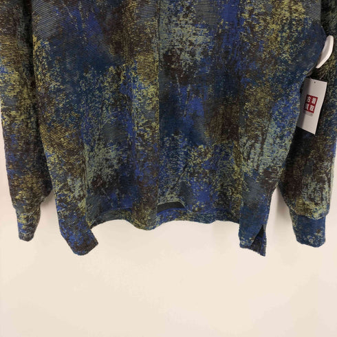メゾンスペシャル MAISON SPECIAL 21AW アブストラクト パイル ジャガード プライム オーバー タートルネック ロングスリーブ Tシャツ ユニセックス メンズ JPN:46