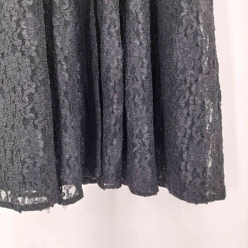 FLOUR JACQUARD KNIT DRESS フラワー ジャガード レース シャツ ワンピース レディース