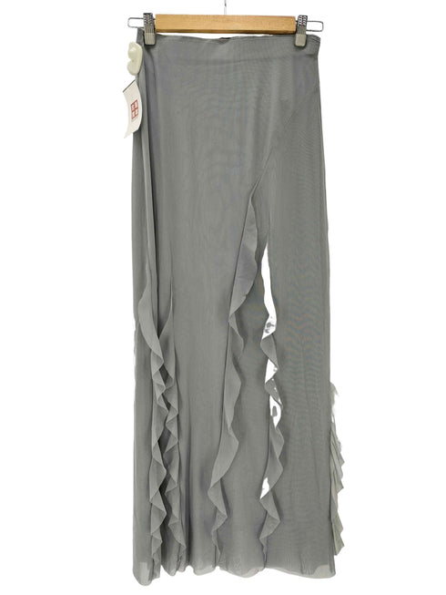 ザラ ZARA Ruffled Tulle Skirt フリル チュール スカート レディース M
