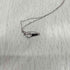 スワロフスキー SWAROVSKI SILVER 刻印 十字架 ネックレス レディース ONE SIZE