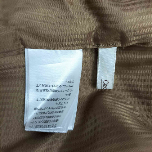 チャオパニック Ciaopanic ファードッキング ノーカラーコート レディース JPN:M