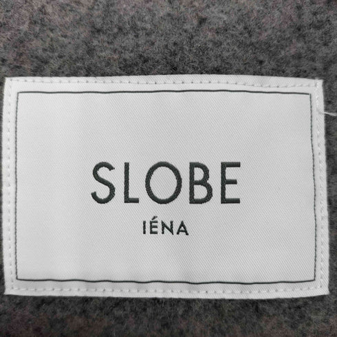 スローブイエナ SLOBE IENA ノーカラーウールコート レディース JPN:38