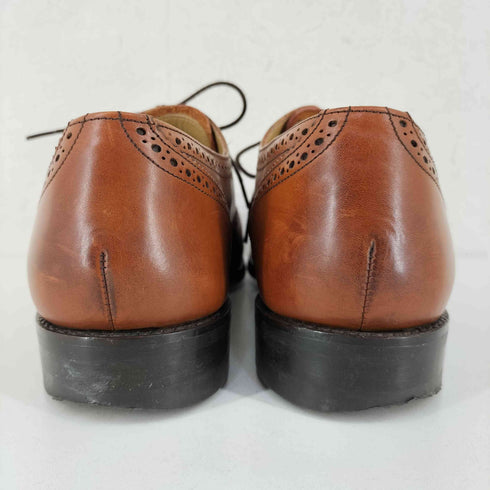 Lloyd Footwear 2827/ER02 Brown Burnish セミブローグ メダリオン ストレートチップ ドレスシューズ メンズ UK:7 E