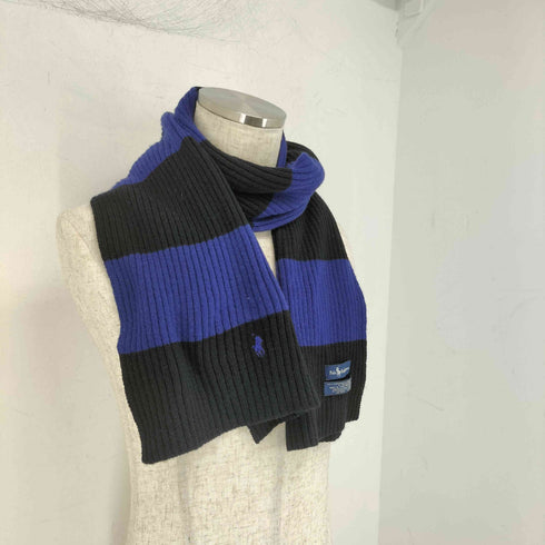 ポロラルフローレン POLO RALPH LAUREN ボーダーニットマフラー メンズ