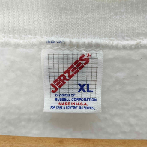 ジャージーズ JERZEES 80-90s USA製 THE NETWORK IS DOWN スウェット メンズ JPN:XL