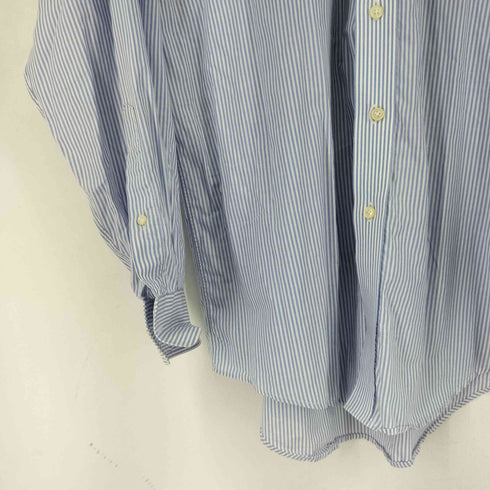 ランズエンド LANDS END ストライプ L/S BDシャツ メンズ 15 2/1-3