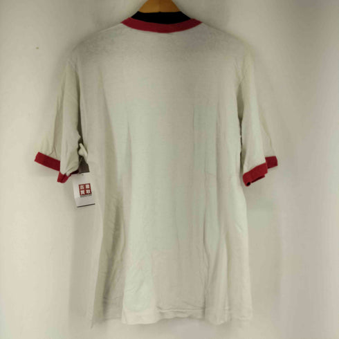 USA製 フロントプリント S/S リンガーTシャツ メンズ import:L