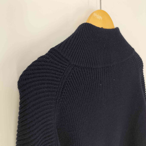 ザラ ZARA ダブルジップ ドライバーズ ニット メンズ import:XL
