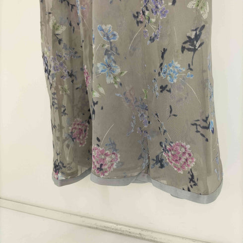ジルスチュアート JILLSTUART 24SS フラワープリント ノースリーブ ワンピース レディース JPN:2