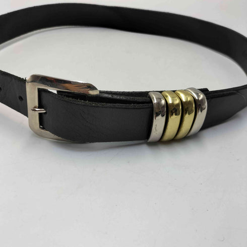 マスターアンドコー MASTER&CO. Amanojak 別注 BRASS 4 LOOP レザーベルト メンズ 28