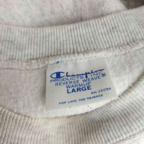 チャンピオン Champion REVERSE WEAVE リバースウィーブ ロゴ刺繍 クルーネックスウェット メンズ import:L