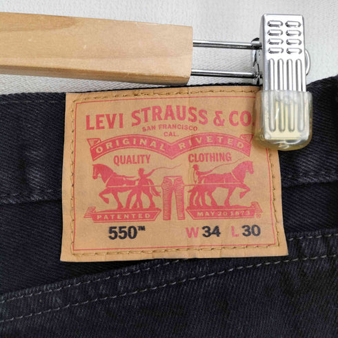 リーバイス Levis 550 RELAXED ルーズ テーパード デニムパンツ メンズ W34 L30