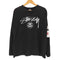ステューシー Stussy 00s メキシコ製 コットン フロントロゴプリント クルーネック長袖Tシャツ メンズ import:M