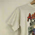 袖裾シングル フロントプリントクルーネックTシャツ メンズ
