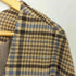 オリーブデオリーブ OLIVE des OLIVE スナップボタン 千鳥格子柄ロングコート レディース import:M