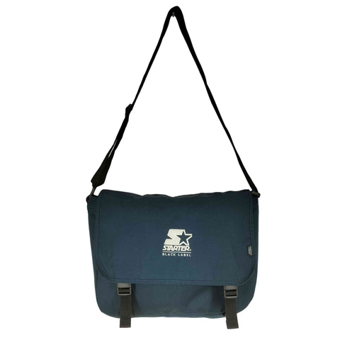 スターターブラックレーベル STARTER BLACK LABEL ロゴ刺繍メッセンジャーバッグ メンズ