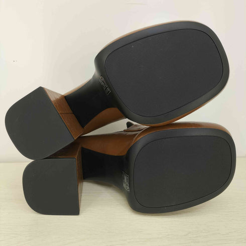 チャールズアンドキース CHARLES&KEITH Monique モニーク プラットフォームローファーパンプス レディース JPN:24.5