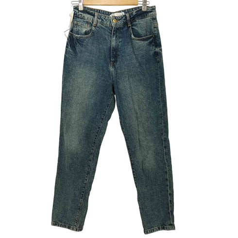 ザラ ZARA ジップフライ ストレートデニムパンツ レディース EUR:40-42