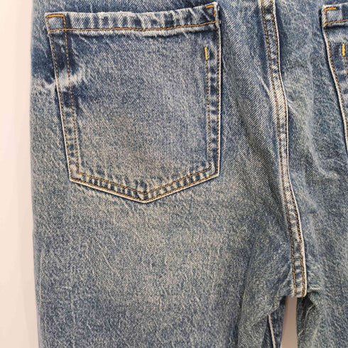 ザラ ZARA ジップフライ ストレートデニムパンツ レディース EUR:40-42
