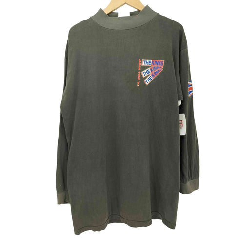 90S ブリティッシュロックバンド JAPAN TOUR '93 モックネックL/STシャツ メンズ import:XL