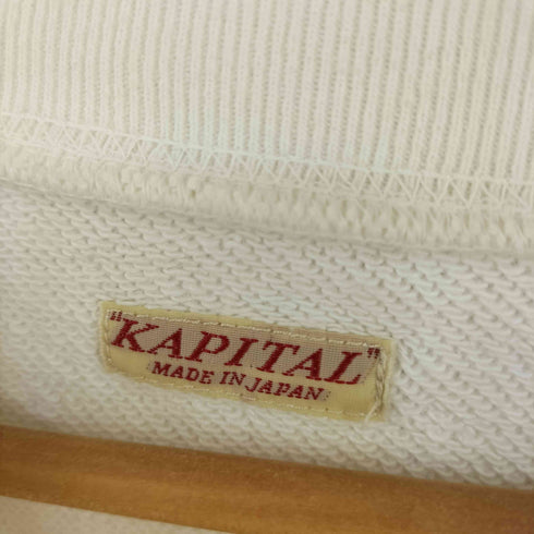 キャピタル KAPITAL 切り株 スマイル クルーネックスウェット メンズ 4