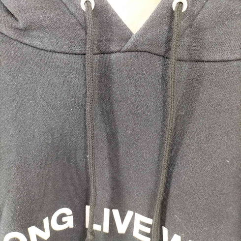 ダブルタップス WTAPS LONG LIVE スポット ロゴ プルオーバーパーカー メンズ JPN:M