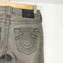 トゥルーレリジョン TRUE RELIGION USA製 ブラックデニム ウォッシュドスキニー レディース 23