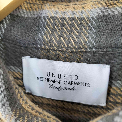 アンユーズド UNUSED Check nel shirt チェック ネルシャツ メンズ JPN:3