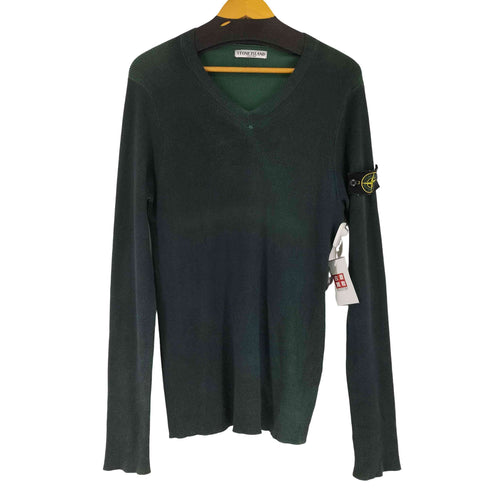 ストーンアイランド STONE ISLAND 11SS Vネック コットンセーター メンズ XL