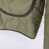 KKKKKK LINER JACKET スパンコールメッセージ キルティング ライナージャケット レディース import:M