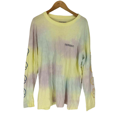 NEONSIGN グラデーションLS TEE メンズ