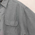 ヴァンヒューゼン VAN HEUSEN SOFT SUEDE スエード地 ダブルポケットシャツ メンズ import:L