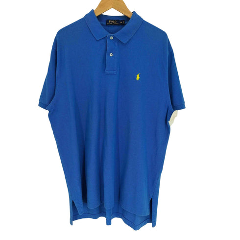 ポロラルフローレン POLO RALPH LAUREN ポニー刺繍 コットン S/S ポロシャツ メンズ import:XL