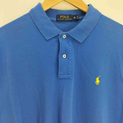 ポロラルフローレン POLO RALPH LAUREN ポニー刺繍 コットン S/S ポロシャツ メンズ import:XL