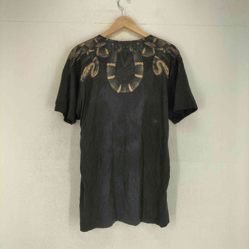マルセロバーロン MARCELO BURLON スネークデザインクルーネックTシャツ メンズ M
