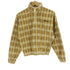 アディダスオリジナルス adidas Originals 24SS CORDUROY TARTAN HALF ZIP TOP コーデュロイ タータン ハーフジップトップ レディース import:S