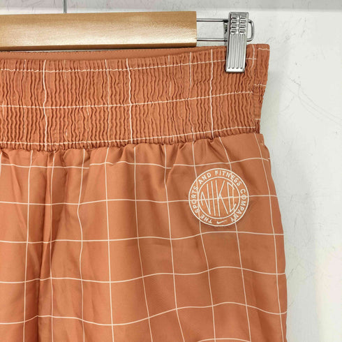 ナイキ NIKE チェック柄 ウーブンパンツ レディース JPN:M